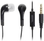 SAMSUNG Original EHS64 Wired Headset (Black & White, In the Ear)