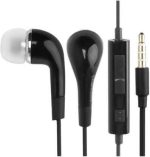 SAMSUNG Original EHS64 Wired Headset (Black & White, In the Ear)