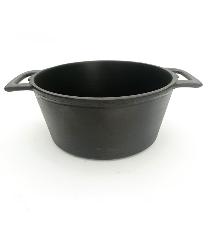 Cast Iron Bowl & Lid - 3 Liter