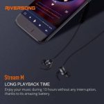 Riversong Stream M Wireless Neckband Earphones Bluetooth Headset (Black, True Wireless)