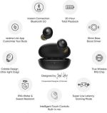 Realme Buds Q Bluetooth Headset (BLACK, True Wireless)