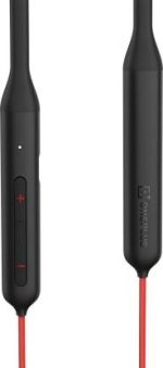 OnePlus Bullets Wireless Z Bass Edition Bluetooth Headset (Bass Blue & Reverb Red, In the Ear)