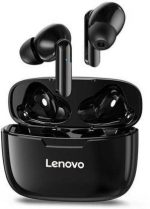 Lenovo XT90_BLACK Bluetooth Headset (Black, True Wireless)