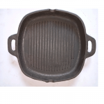 Cast Iron Grill Pan 11 Inch Pre Seasoned