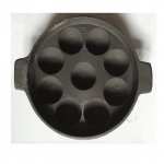 9 Pits Paniyaram Pan Cast Iron Pre Seasoned