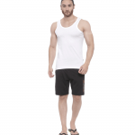 Organic Cotton Men's Vest - ( White ) Pack Of 2 - Bitz