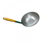 Iron Chinese Kadai With Wooden Handle Medium