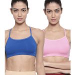 Beginners Bra Pack of 2 - BITZ ( Princess Blue and Prism Pink )