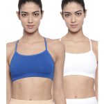 Beginners Bra Pack of 2 - BITZ  ( White and Princess Blue )