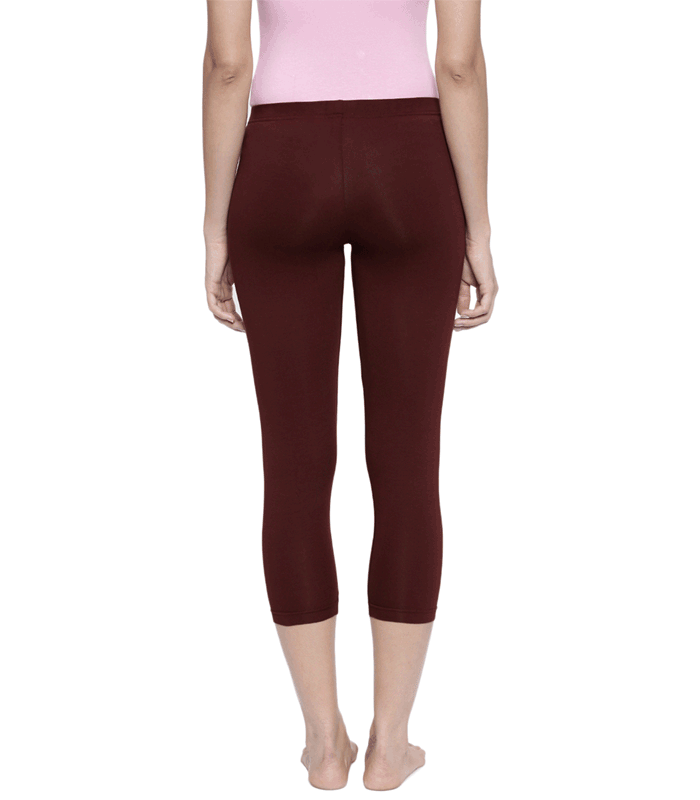 Buy Fablab Women's Cotton Lycra Capri Pant, 3/4 th Leggings for Girls  Ladies (BlackBrownBeige,Free Size) Combo Pack of 3. Online In India At  Discounted Prices