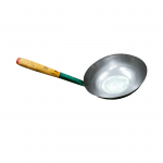 Iron Chinese Kadai With Wooden Handle Small