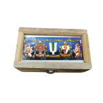 Wooden Perumal Namam Box Small