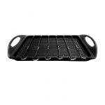 Cast Iron Grill Pan With Six Skewers Pre-Seasoned