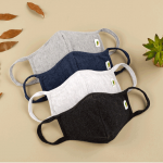 Organic Cotton Reusable Face Mask - Pack Of 4 Pieces