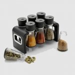 6 Pcs Spice Rack Masala Organizer Revolving type