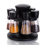 8 Pcs Spice Rack Masala Organizer Revolving Type