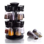 12 Pcs Spice Rack Masala Organizer Revolving Type