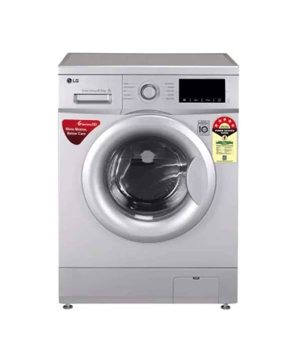 LG 6.5 kg 5 Star Fully Automatic Front Load with In-built Heater Silver (FHM1065ZDL.ALSQEIL)