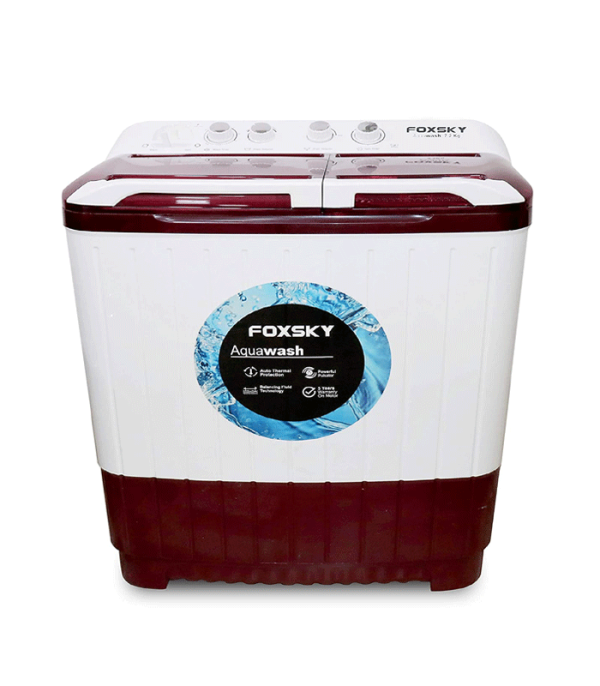 Foxsky 7.2 kg Semi-Automatic Top Loading Washing Machine