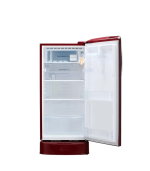 LG 190 L Direct Cool Single Door 4 Star Refrigerator (Ruby Glow, GL-D201ARGY)