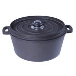 Pre Seasoned Cast Iron Dutch Oven - 5ltr