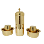 Brass Coffee Filter with 2 set of Coffee Dabara