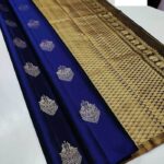 Trendy Kanjivaram Jacquard Pure Silk Saree