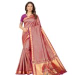 Elite Kanjivaram Jacquard Pure Silk Saree