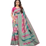 Sensational Kanjivaram Jacquard Pure Silk Saree
