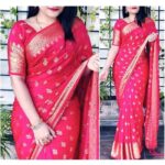 Elegant Premium Jacquard Pure Silk Saree