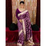 Mukthi Kanjivaram Jacquard Pure Silk Saree